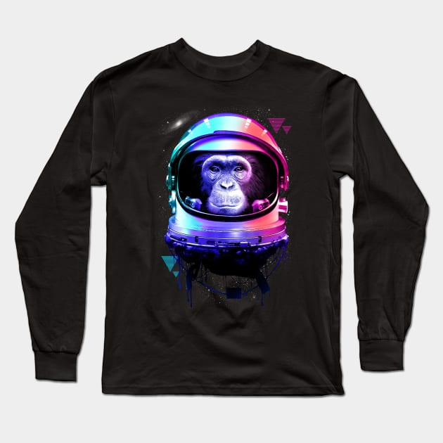 APESTRONAUT Long Sleeve T-Shirt by silentOp